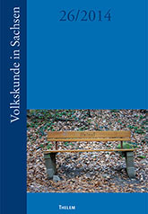 Cover Volkskunde in Sachsen, 2014