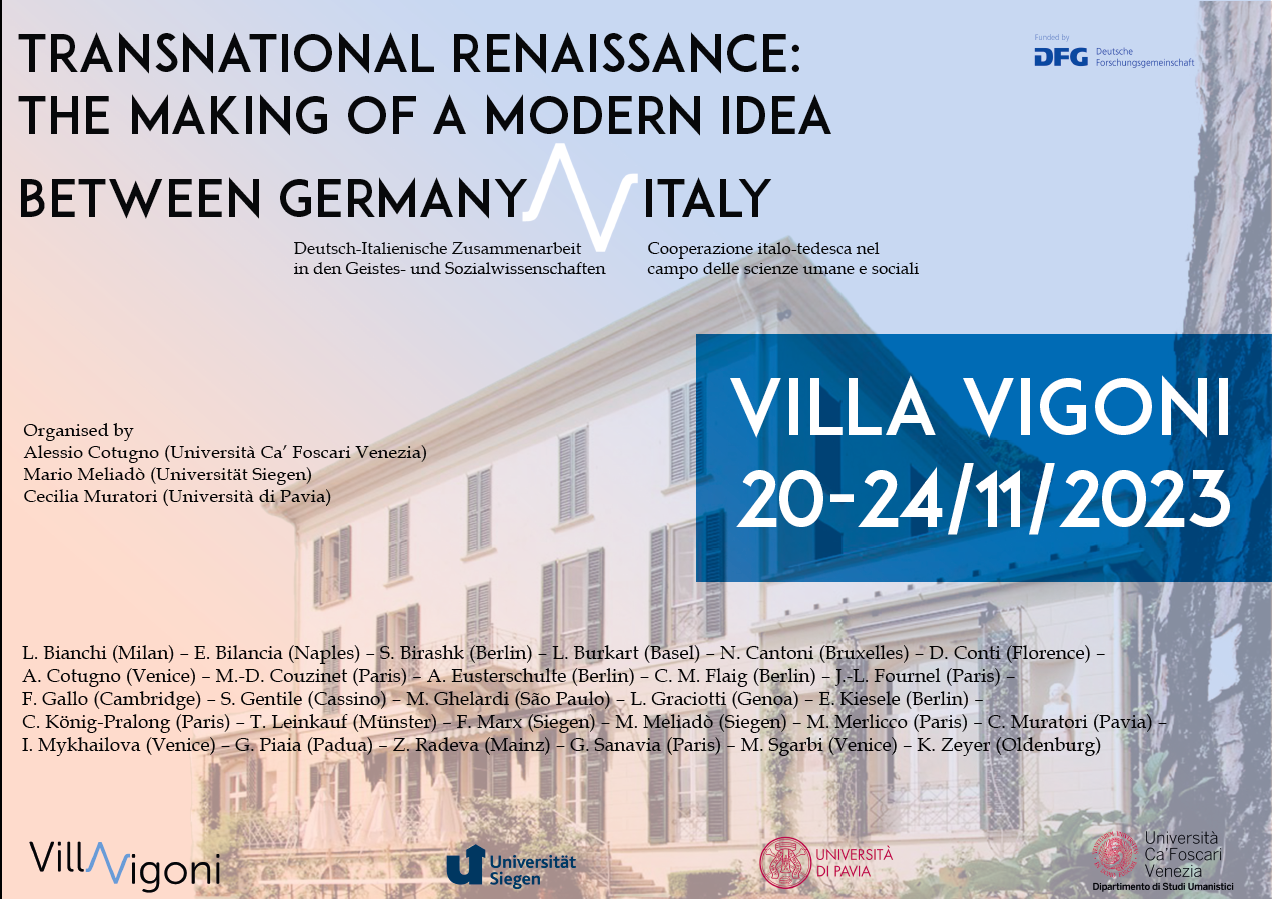 Plakat Villa-Vigoni-Tagung