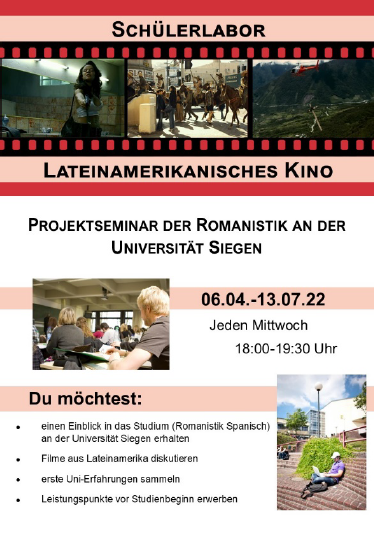 Schülerlabor Lateinamerikanisches Kino