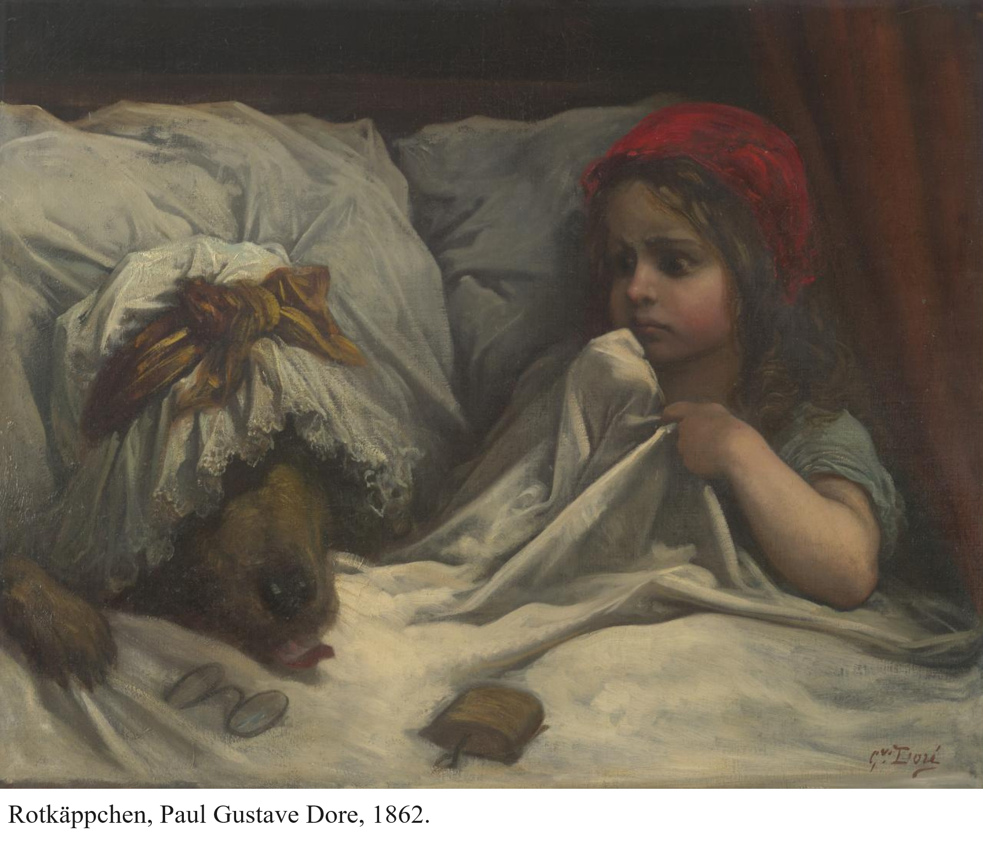 Rotkäppchen, Paul Gustave Dore, 1862.