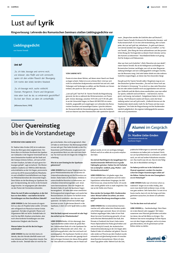 Querschnitt - Lust auf Lyrik