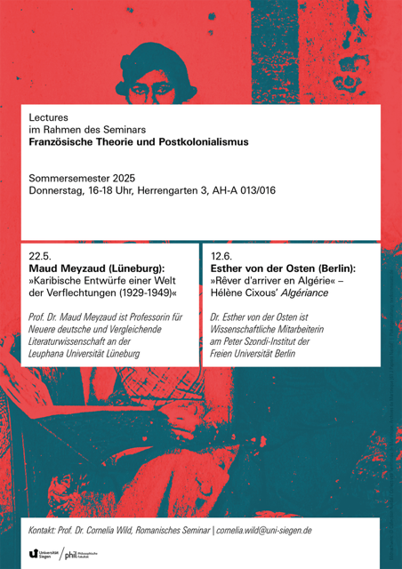 Plakat Maud Meyzaud und Esther von der Osten