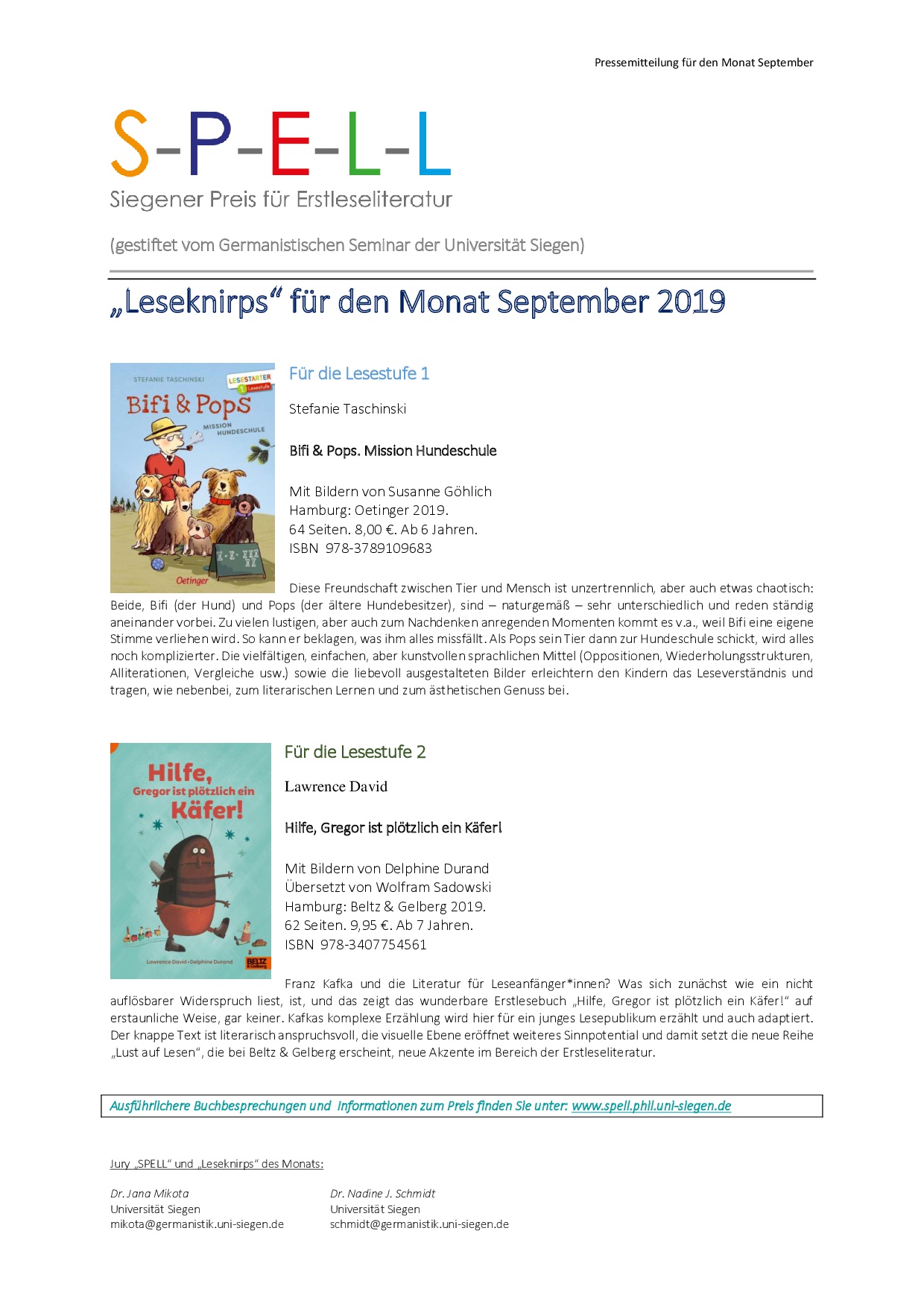 Pressemitteilung SPELL September_2019