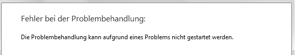 Grafik Problembehandlung