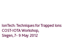 Quantum Optics Workshop 2012