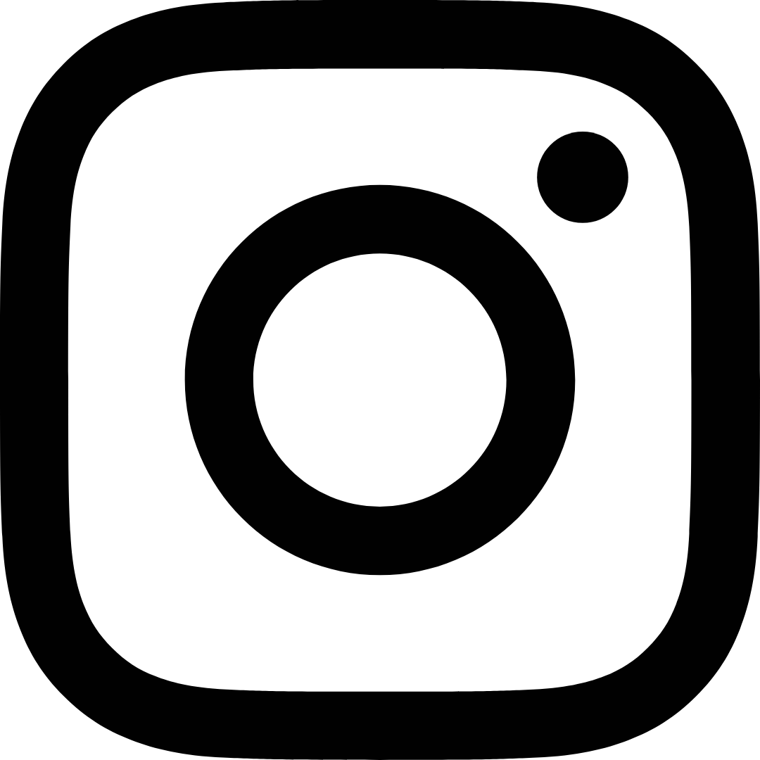 Insta Logo schwarz weiß