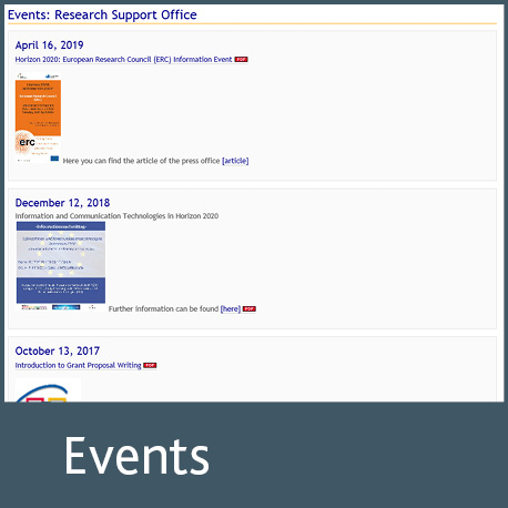 Events 2019