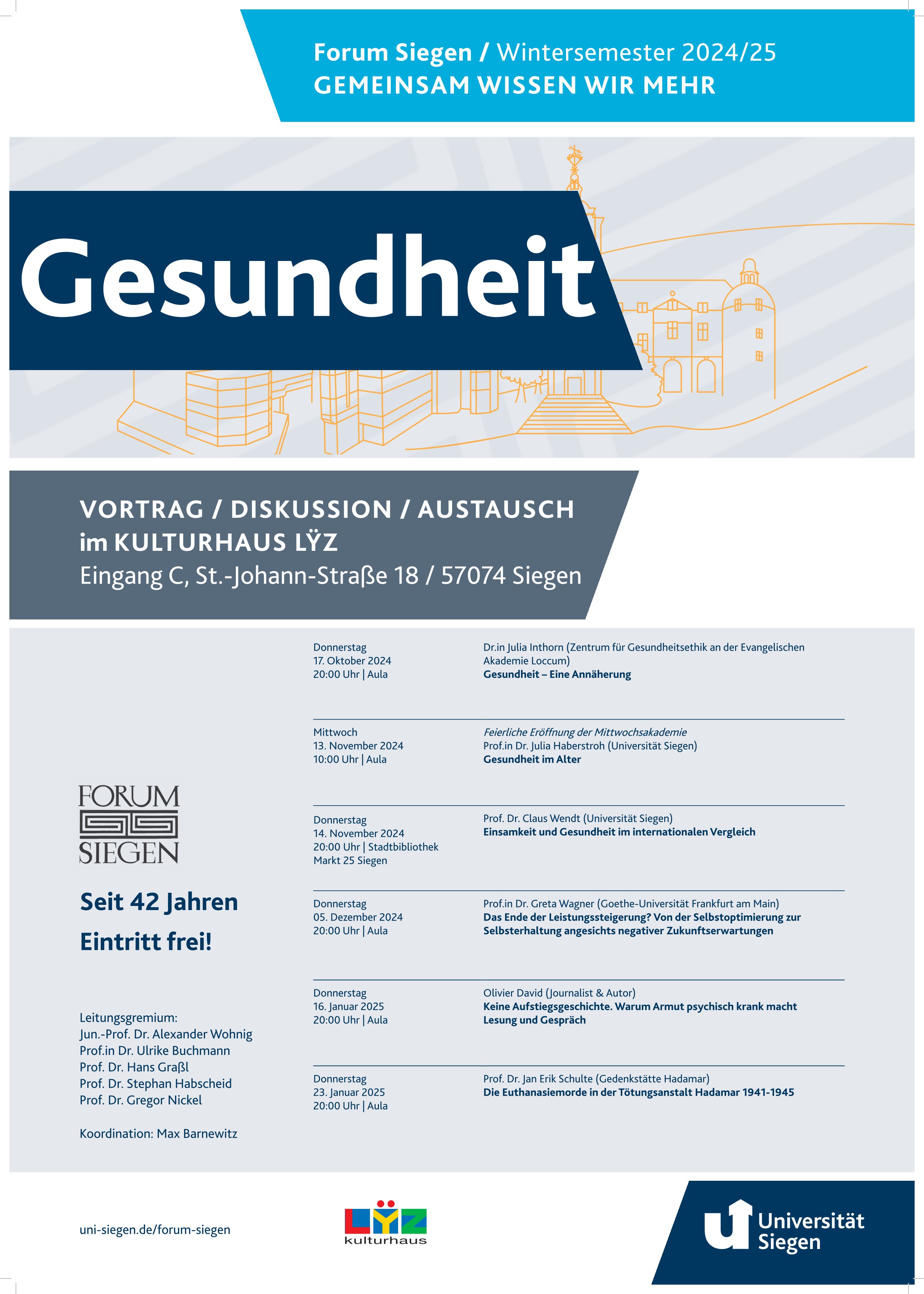 Forum Siegen_Gesundheit_plakat