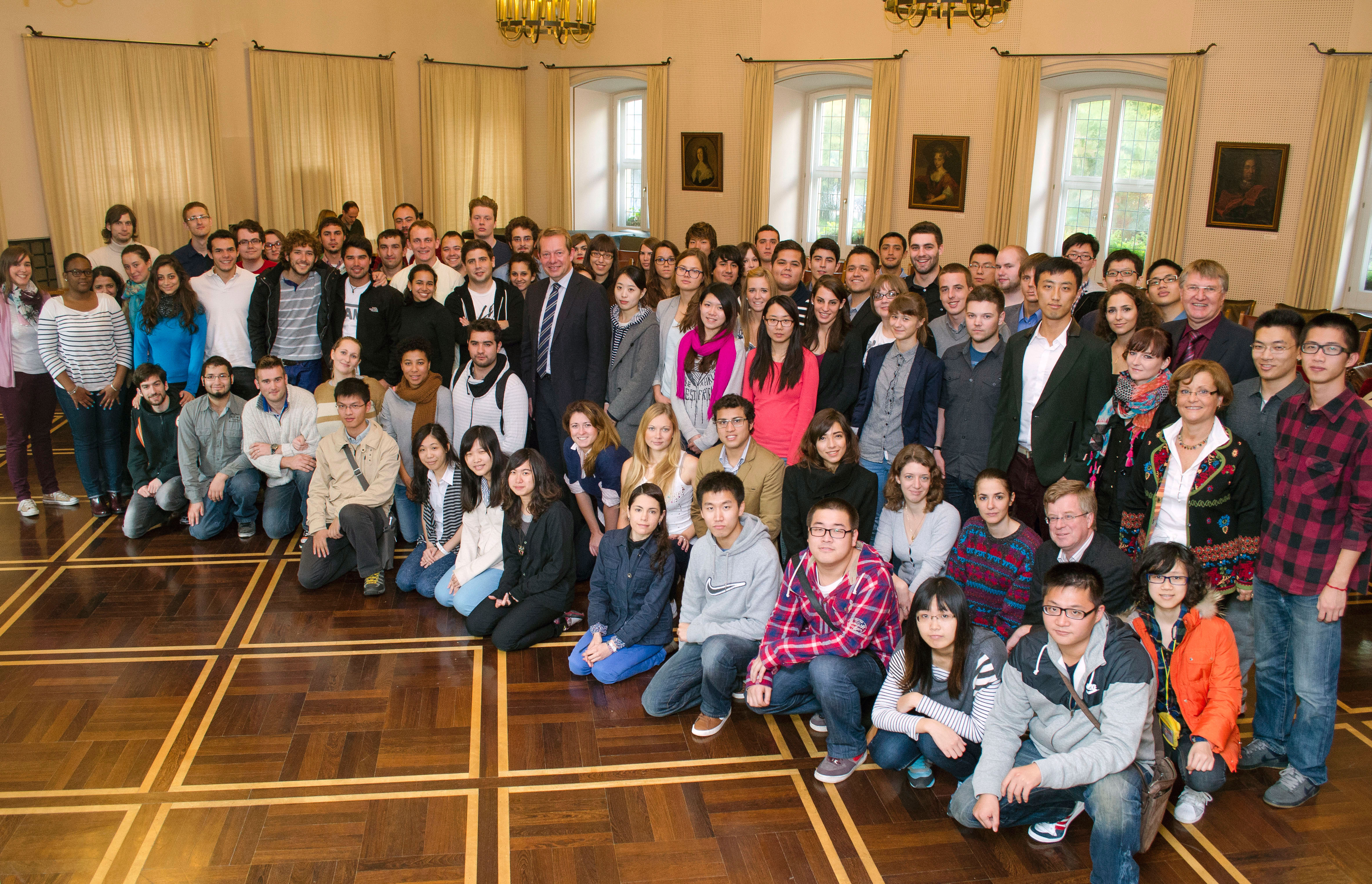 Internationale im Rathaus