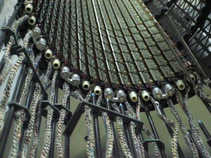 Halbschale Pixeldetektor mit Modulen&#xA;