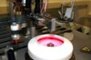 Farbstoffbeschichtung einer Dye Laser Disc (DLD)
