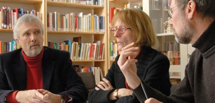 Heymann, Behnke, Brügelmann Prof. Dr. Hans Werner Heymann (links), PD. Dr. Imbke Behnke, Prof. Dr. Hans Brügelmann