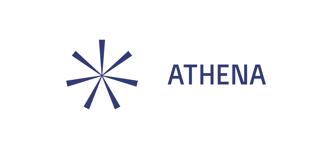 ATHENA Logo blau