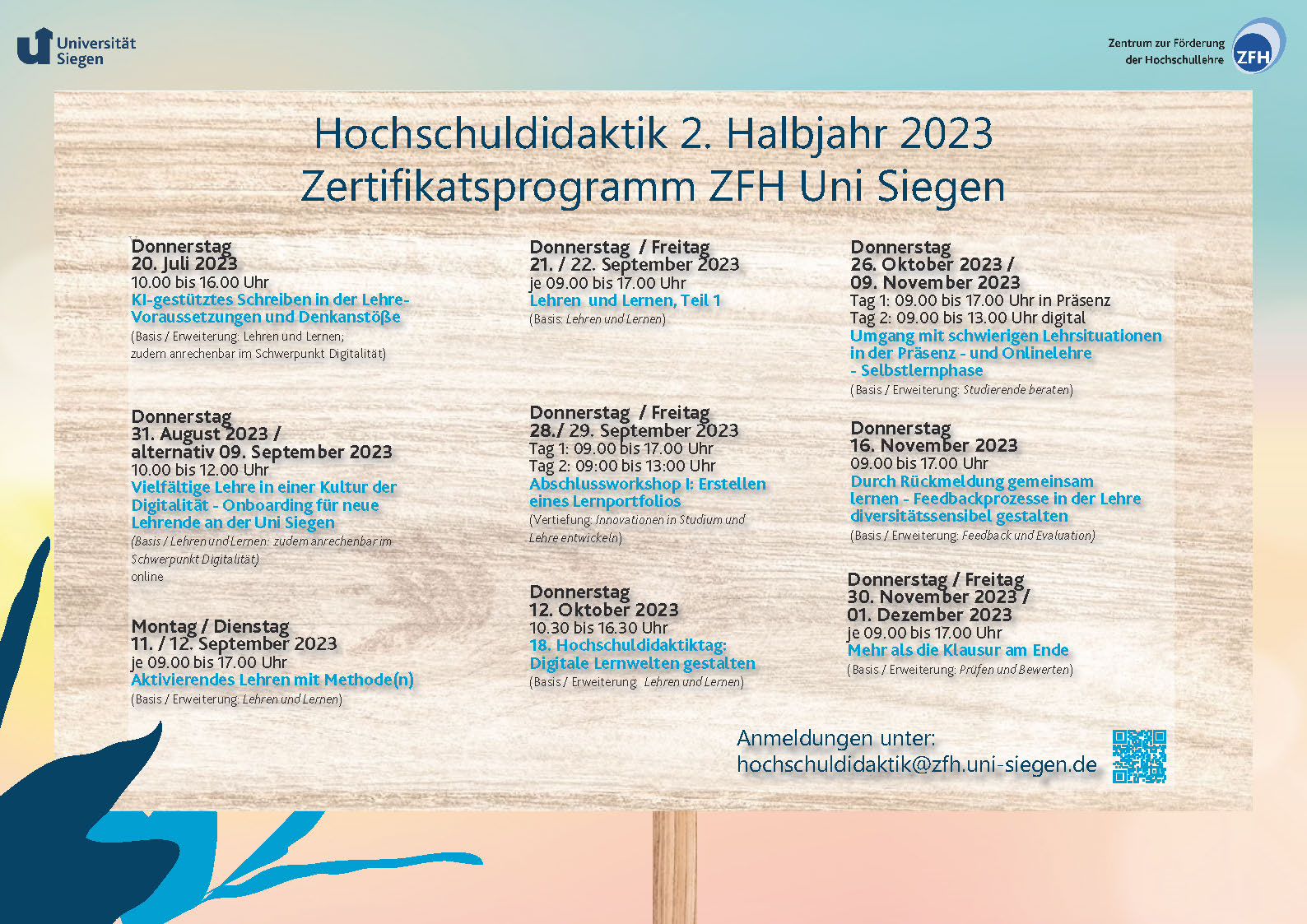 Plakat 2. Halbj. 2023