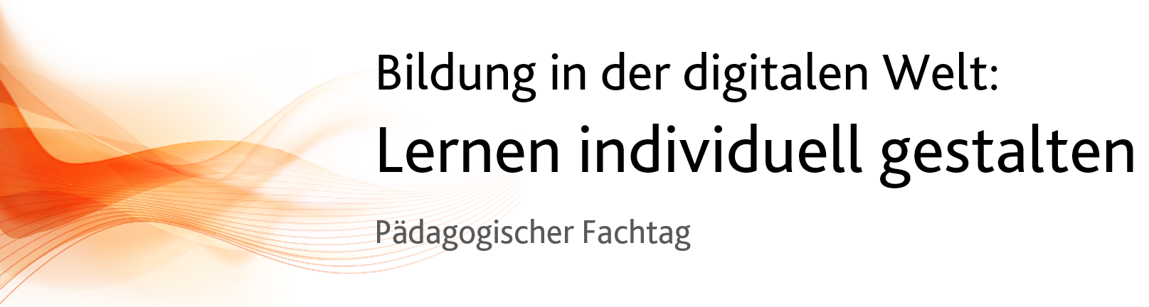 Pädagogischer Fachtag Header